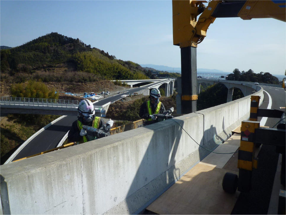 道路標識設置工事